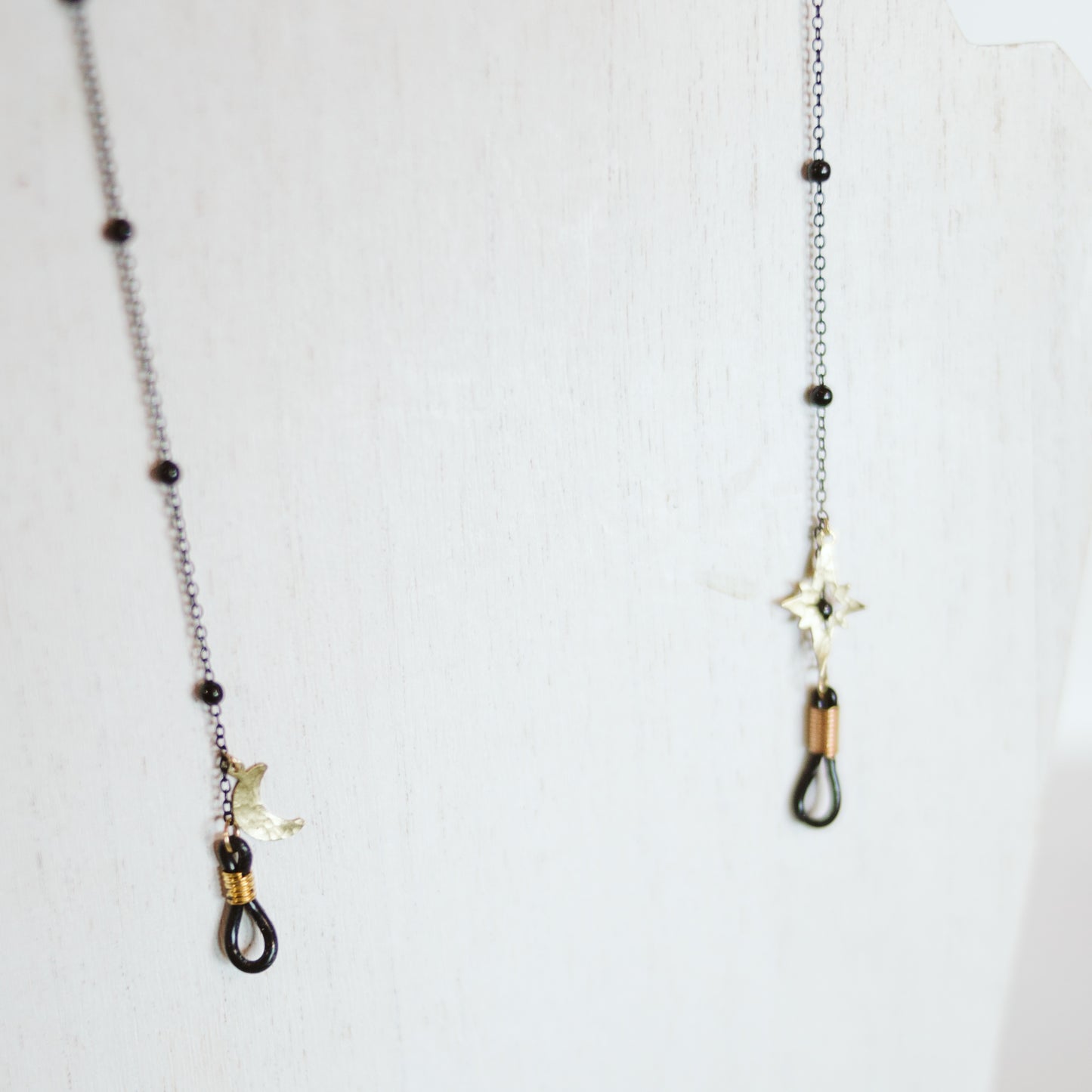 Star Moon Glasses Chain
