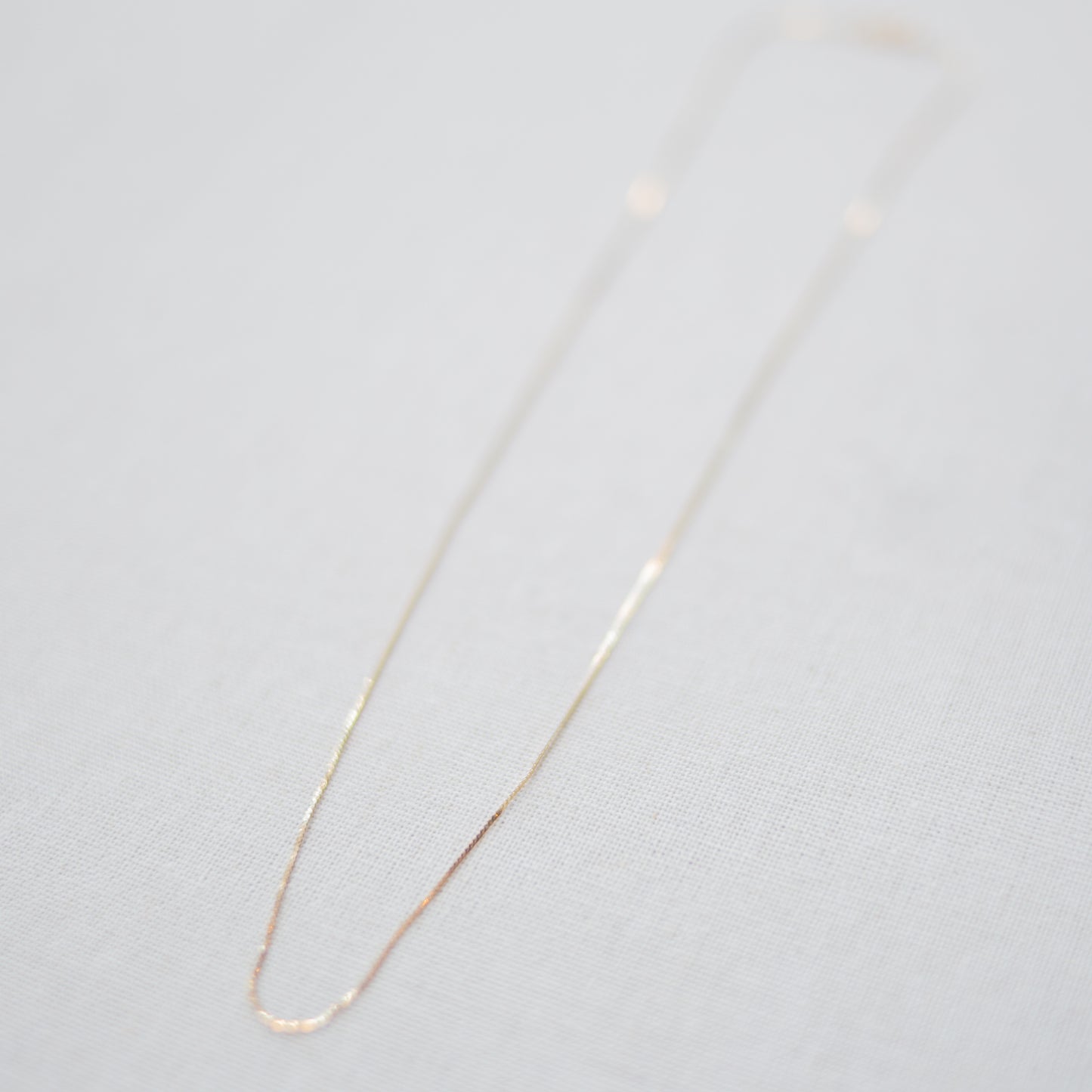 solid 14k gold chain dainty